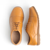 Brenston light brown barefoot dress shoe