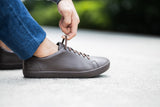 Bramford wide-toe barefoot sneaker - side profile