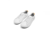 Bramford white wide-toe barefoot sneaker