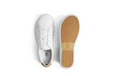 Bramford white barefoot sneaker - detail view