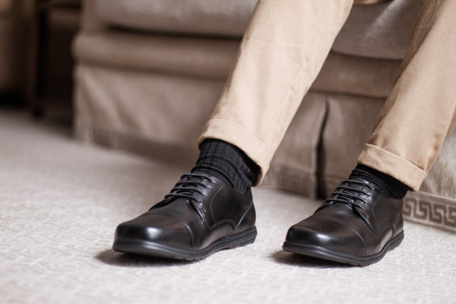 Brenston barefoot dress shoe - front view