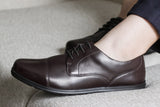 Brenston barefoot dress shoe - side profile