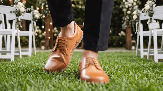 The Birchbury Brenston barefoot leather dress shoe
